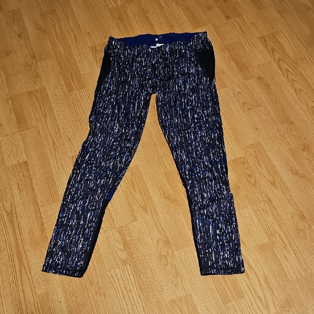 Stylish Blue Patterned Women's Joggers